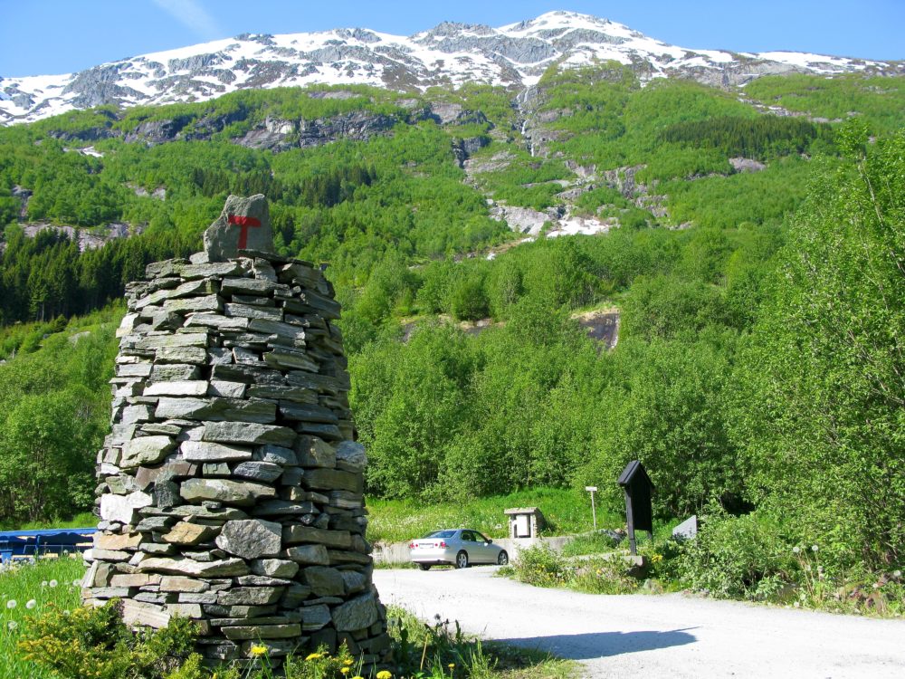 Turistvegen over Folgefonna, startpunkt Odda. foto Jarle Nilssen